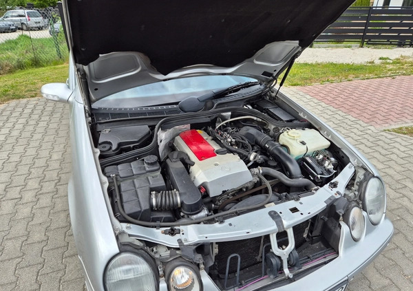 Mercedes-Benz CLK cena 21900 przebieg: 215283, rok produkcji 2002 z Końskie małe 254